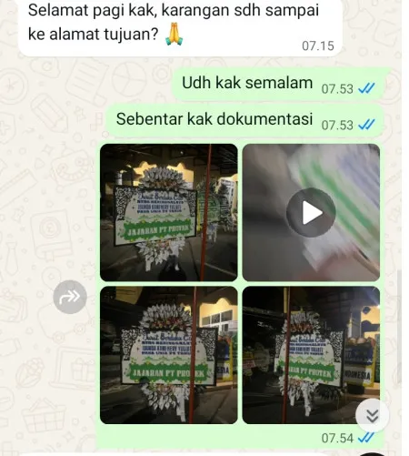 Pengiriman Papan Bunga Selamat Pasarbatang Brebes