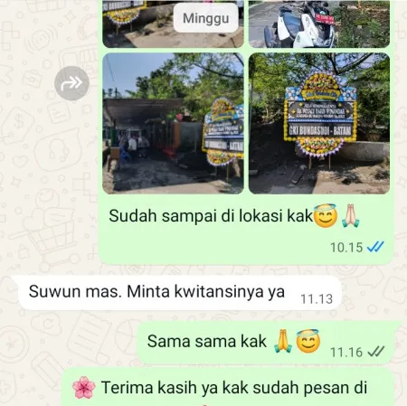 Pengiriman Papan Bunga Duka Pasarbatang Brebes