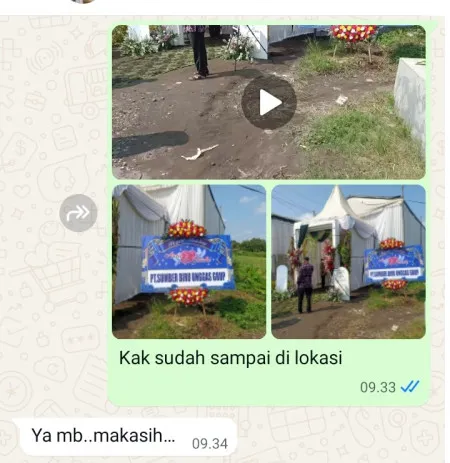 Pengiriman Karangan Bunga Pasarbatang Brebes