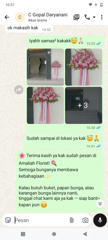Pengiriman Karangan Bunga Pasarbatang Brebes