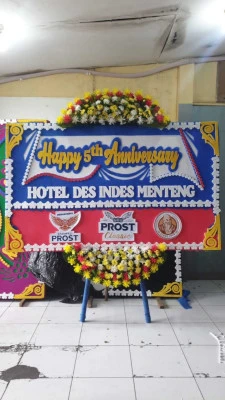 Papan Bunga di Pasarbatang Brebes